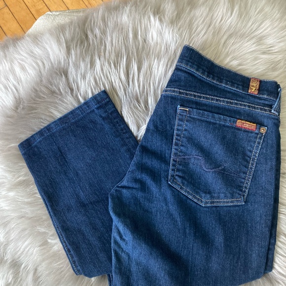 SEVEN’S for ALL MANKIND straight leg jeans! - Picture 4 of 5